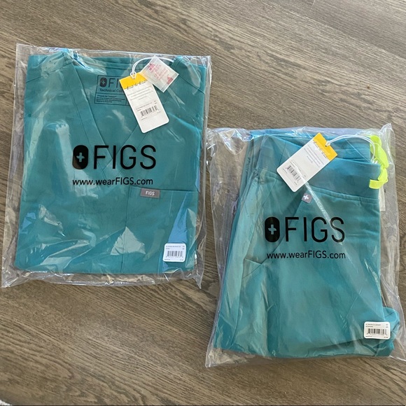Figs Other - NWT Figs Marine Set Catarina Top & Joggers XS